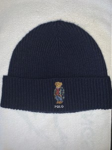 polo teddy bear beanie