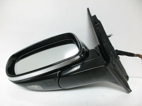 12-14 HYUNDAI GENESIS DRIVER SIDE MIRROR LEFT HAND LH BLACK TRIM W/CHROME