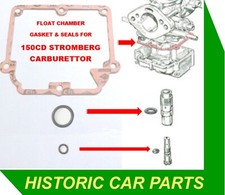 Triumph 2000 Mk1 1964-69 - FLOAT CHAMBER GASKET & SEALS for STROMBERG 150CD Carb