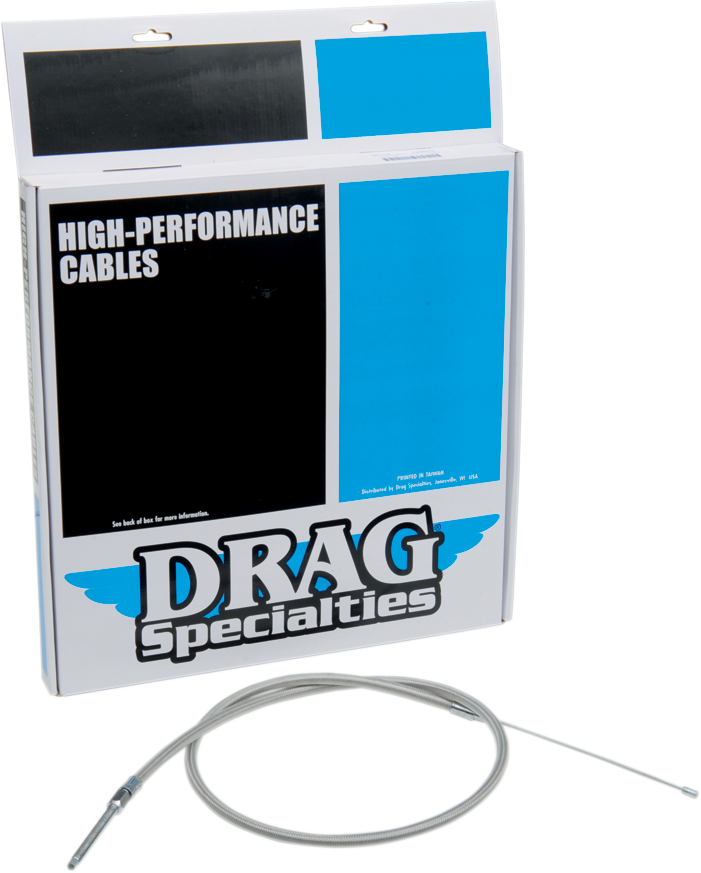 Drag Specialties Braided High Efficiency Clutch Cable 47-1/16