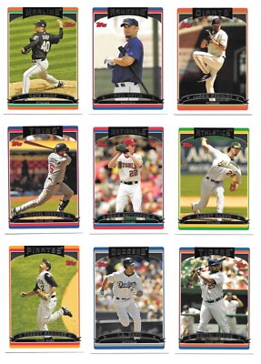 2006 Topps Baseball Trading Cards / You Choose #s 501 - 660 + Inserts / mb5