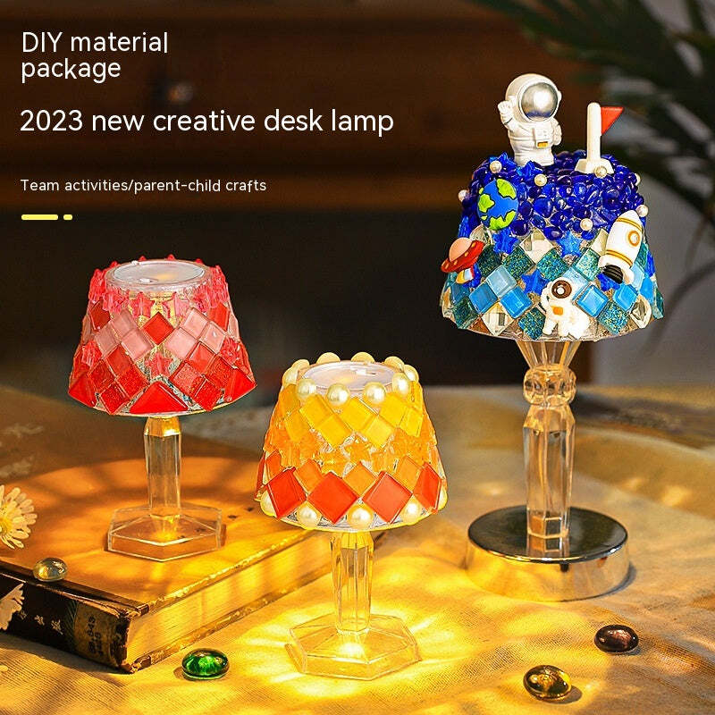 DIY Mosaic Table Lamp Kit UK