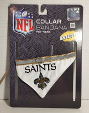 Pets First NFL NFC Collar Bandana For Dogs, Small, New Orleans Saints Adjustable