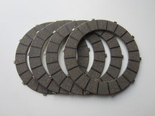 BSA C15 C25 B25 B40 B44  SINGLES FRICTION CLUTCH PLATE 4 SET 1959-74 40-3215