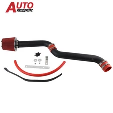 Black Cold Air Intake Induction Pipe w/ Filter for 94-02 Honda Accord 2.2L/2.3L