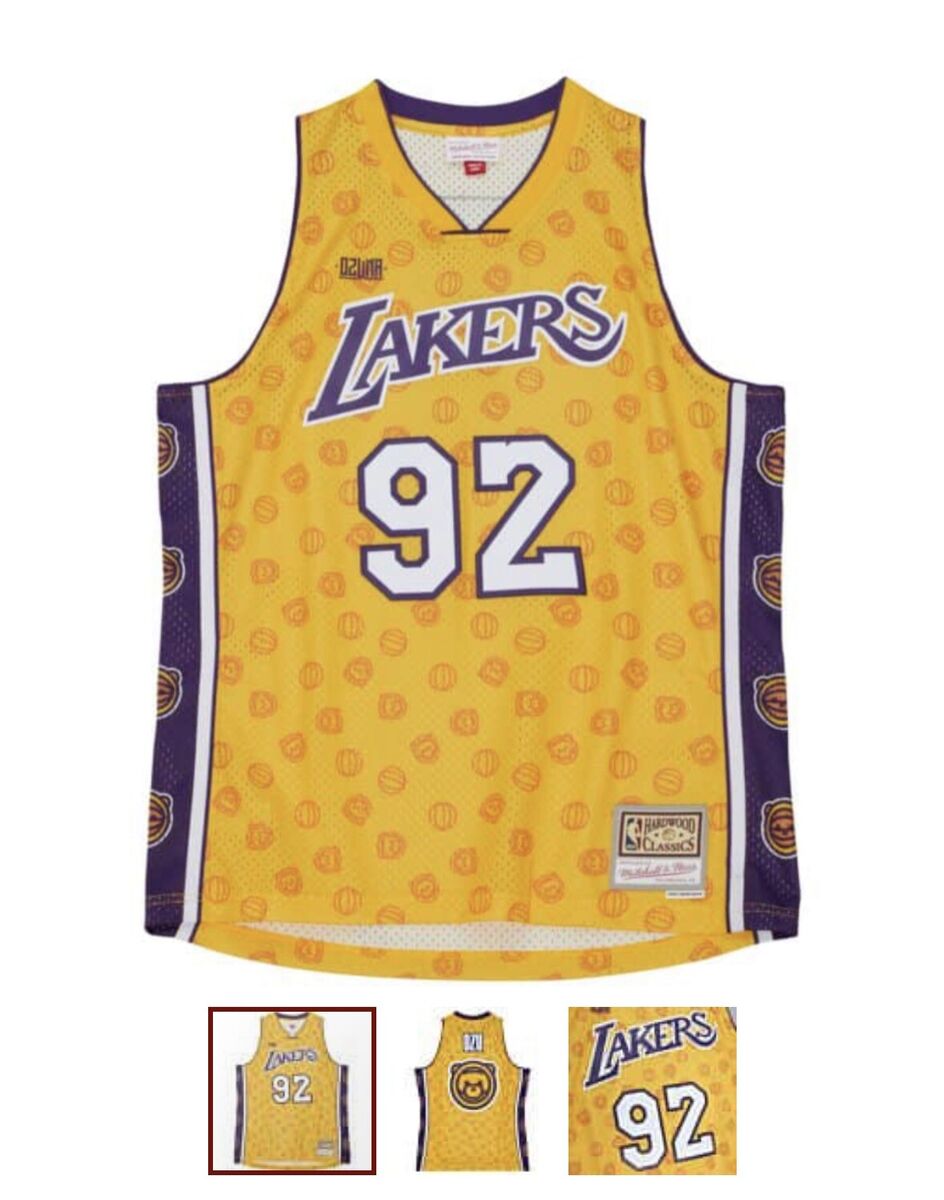 M&N x Ozuna Swingman Jersey Los Angeles Lakers Mitchell M&N x Ozuna Swingman Jersey Los Angeles Lakers Mitchell