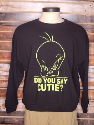 NWT Defacto Looney Tunes Tweety Bird Cutie Sweatshirt Size 2XL