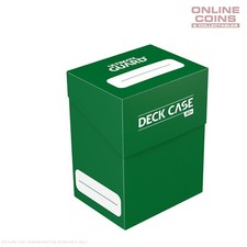 Deck Box Ultimate Guard Deck Case 80+ Standard Size GREEN
