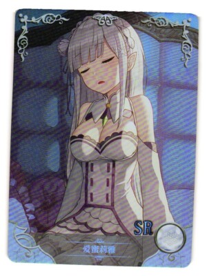Emilia RE:Zero SR NS-08SR-05 Goddess Story Anime Card