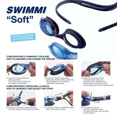 Occhialini, occhiali da Nuoto Piscina graduati da -1,00 a-9.00 DA +2.00  a+4.00 | eBay