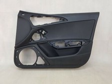 AUDI A6 C7 11-14 4DR SALOON S-LINE FRONT DRIVER OFFSIDE DOOR CARD BLACK LEATHER