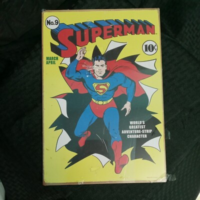 SUPERMAN #9 COVER PRINT ON METAL | eBay