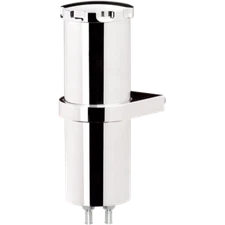 Billet Specialties 77109 - Billet Overflow Tank 8.75" Tall - Polished