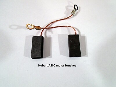 Hobart A200  Mixer Motor brushes, One  Pair, 2pc . A200 20qt brush style motors