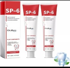 2Pcs Sp-6 Super Probiotic Ultra Whitening, Ultra Whitening Toothpaste Sp-6 Red