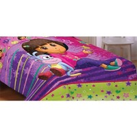 Dora The Explorer Brilliant Star 72 By 86-inch Comforter, Twin/full, New, Free S on sale Dora The Explorer Brilliant Star 72 By 86-inch Comforter, Twin/full, New, Free S on sale