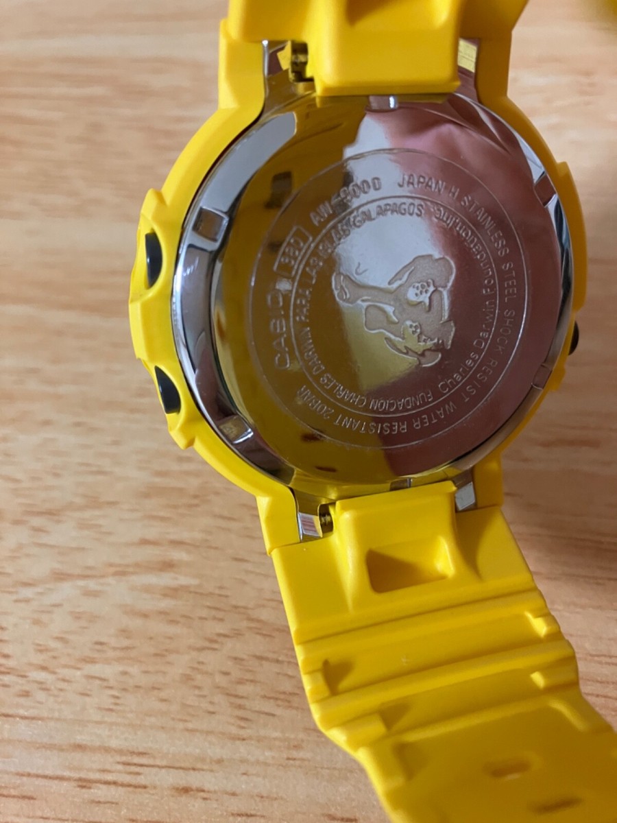CASIO G-SHOCK AW-500D-9E2T Wrist Watch Analog Digital Yellow CASIO G-SHOCK AW-500D-9E2T Wrist Watch Analog Digital Yellow