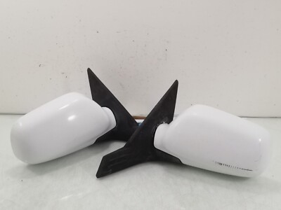 JDM Subaru Impreza WRX GDA GDB GGA V7 WHITE Power Folding Side Mirrors 2002-2007
