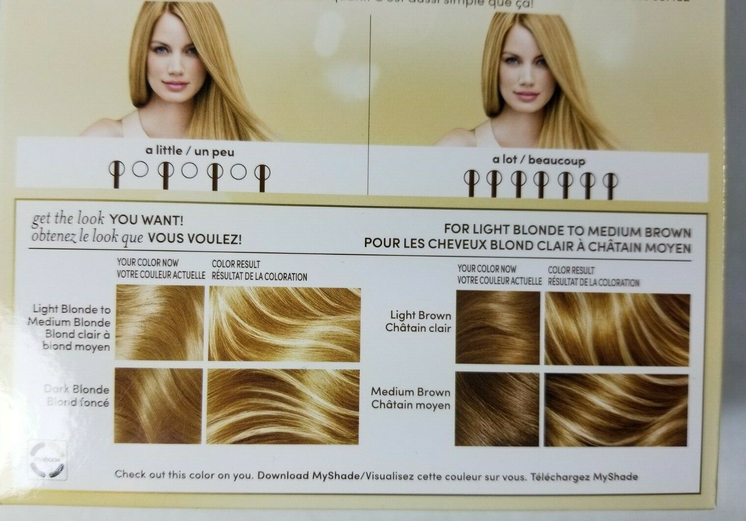 Clairol Frost & Tip *4 PACK* Blonde HiLights Blonde Med Brown Hair