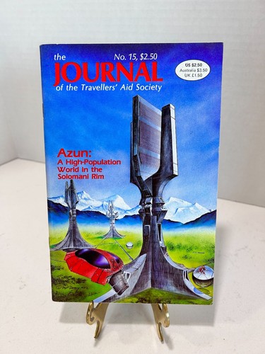 Die Zeitschrift der Travellers' Azun: Eine Welt mit hoher Bevölkerung in der