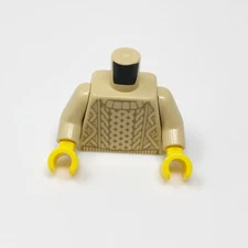 LEGO Minifigure Torso Tan Knit Chunky Sweater 973pb2834c01 (1)