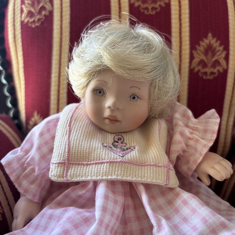 Dolls by Pauline Limited Edition Baby Girl Porcelain 8” Adorable!