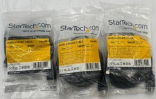 Lot of 3 StarTech.com CDP2HDMM2MB  2m USB C to HDMI Cable - NEW