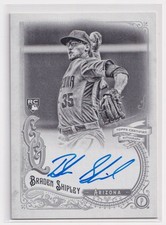 2017 Topps Gypsy Queen Black and White Braden Shipley RC Auto /99 #GQA-BSH
