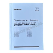 Caterpillar 416F 420F 422F 428F Loader Power Train Manual Disassembly Assembly