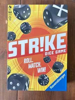 STRIKE Dice Game 2020 Ravensburger Ages 8-99, 2-5 Players, 15 min Sealed New