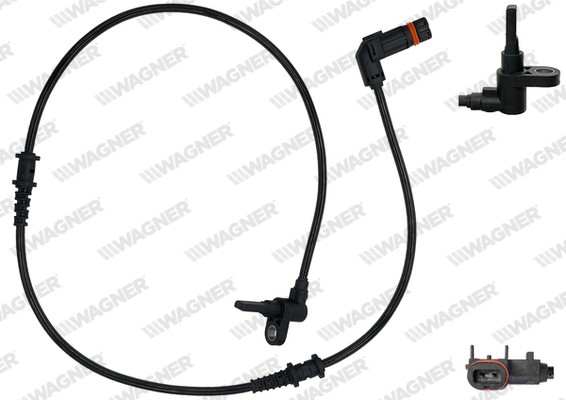 Wagner Abs Sensor Raddrehzahl DrehzahlfüHler FüR Mercedes-Benz Vito/Mixto-image