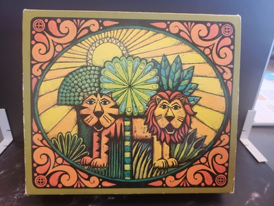#ad New Vintage 1970s Hallmark AFRICA Boxed Stationary Set Very Rare Lion Tiger $124.99