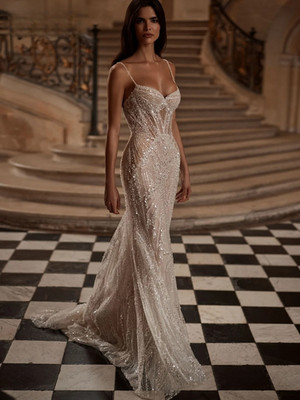 Illusion Wedding Dresses With Detachable Tail Sweetheart Dress Bride Bridal Gown