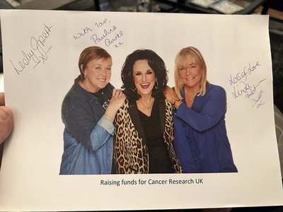  Pauline Quirke , Joseph +1 Birds of a Feather Cast signed 10x8 Autogramm Foto
