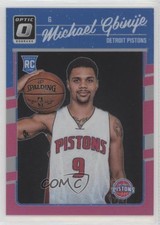 2016-17 Panini Donruss Optic Pink Prizm 14/25 Michael Gbinije #188 0b2