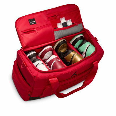 Jordan Collectors Duffle Bag 44L New Red/Black Gym Travel Duffel Bag MA0932-R78