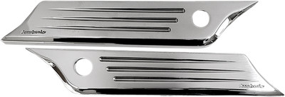 ACCUTRONIX - Speed Ball Saddlebag Cover Latch Chrome | BLC014-SB-C