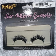 Spirit Self Adhesive Eyelashes One Pair Costume Halloween Dress Up Pretty