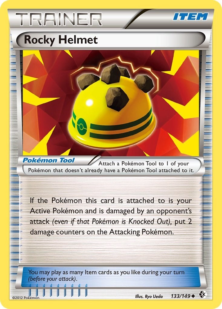 NM Rocky Helmet [Boundaries Crossed 133/149] Reverse Holofoil Uncommon Pokemo...