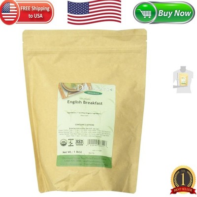 Sustainably Sourced 16 Ounce Organic English Breakfast Tea - Everyday Luxury
