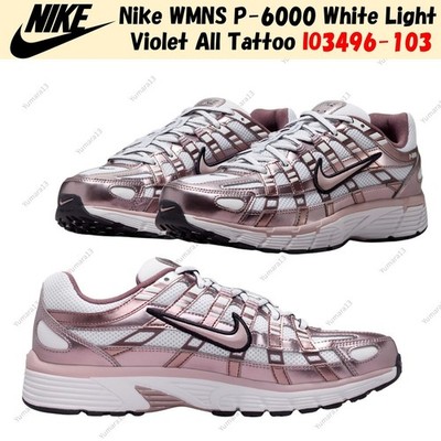 Nike WMNS P-6000 White Light Violet All Tattoo IO3496-103 Women's