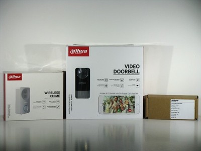 DHI-DB11 Video Doorbell DS11 Wireless Chime Bracket Kit Bundle