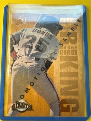 1996 Fleer Ultra Barry Bonds HR Kings Promotional Sample