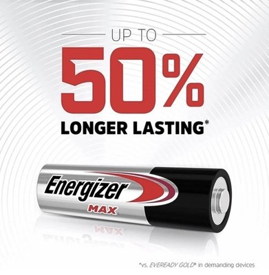 620 Energizer Max Alkaline Batteries AA Batteries EXP 2038 Brand New In a Case