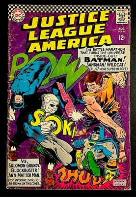 Justice League of America #46 1966 DC Comics 3.5 VG- Key 1st Silver Age Sandman