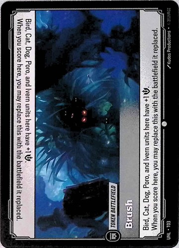 Riftbound Brush // Buff Token - Unleashed (T03//T04) | eBay