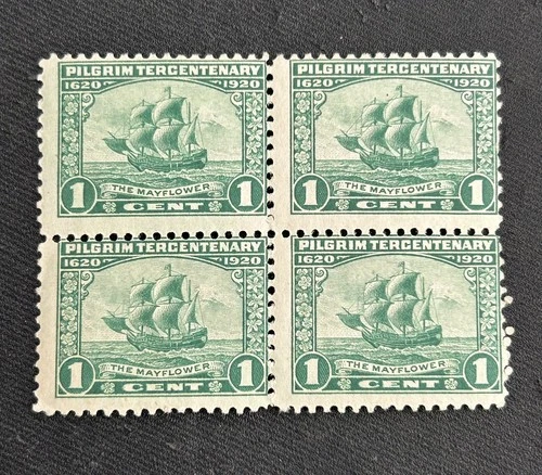 Mint Vintage Block Of 4 US Stamps, #548 … M/OG/NH