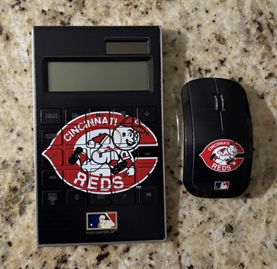 Cincinnati Reds Calculator And Wireless Mouse