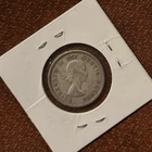 1960 Canada Canadian Caribou Quarter 25 Cents Elizabeth II 80% Silver