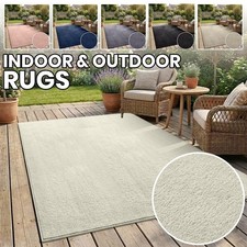 Large Outdoor Area Rug for Deck Floor Mat Garden, Picnic, Kitchen, Hallway Patio